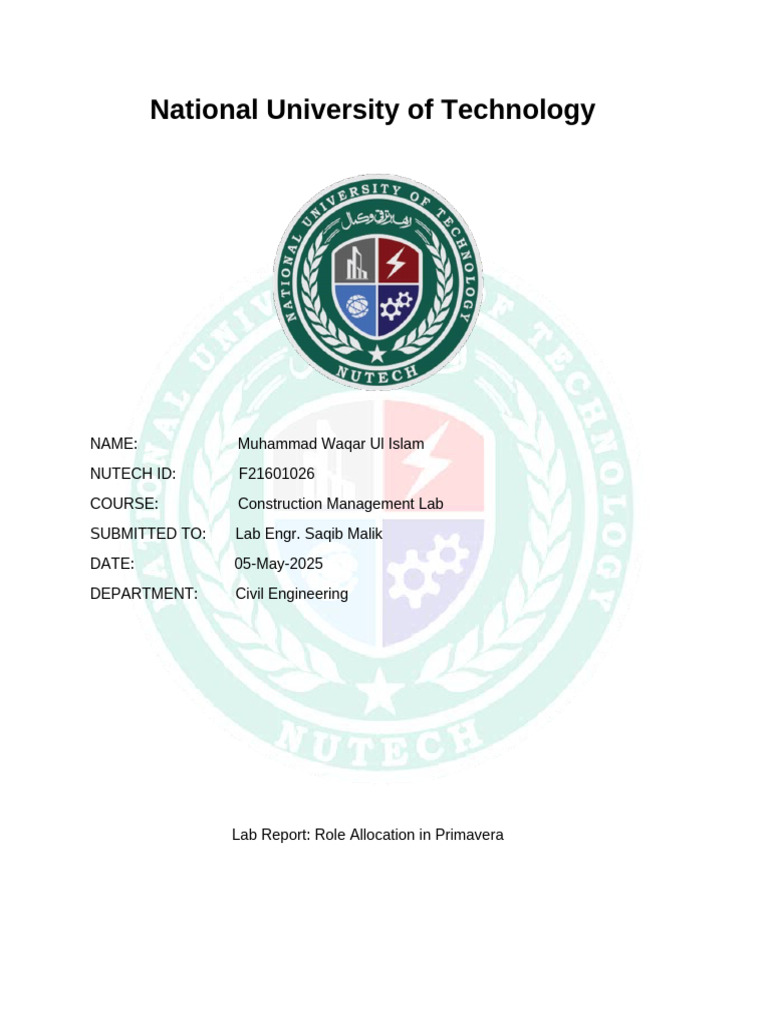 Waqar Lab 10 Cons Management | PDF