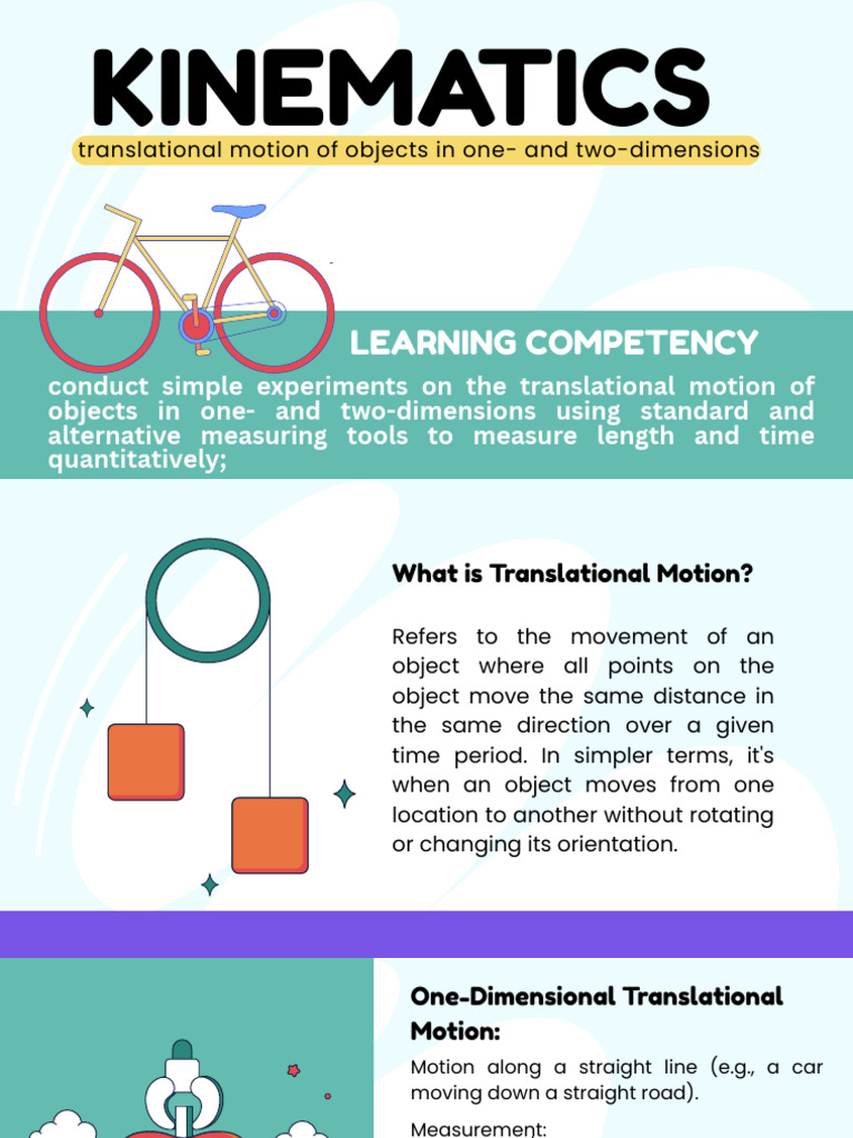 Understanding Translational Motion Basics | PDF | Euclidean Vector ...