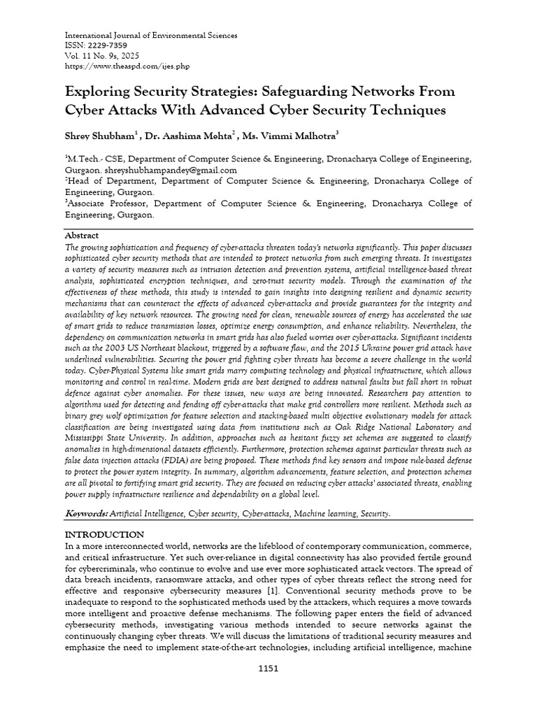 Advanced Cybersecurity for Smart Grids | PDF | Computer Security | Security