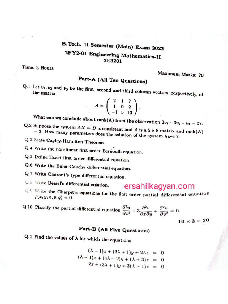 2022 Math2 | PDF