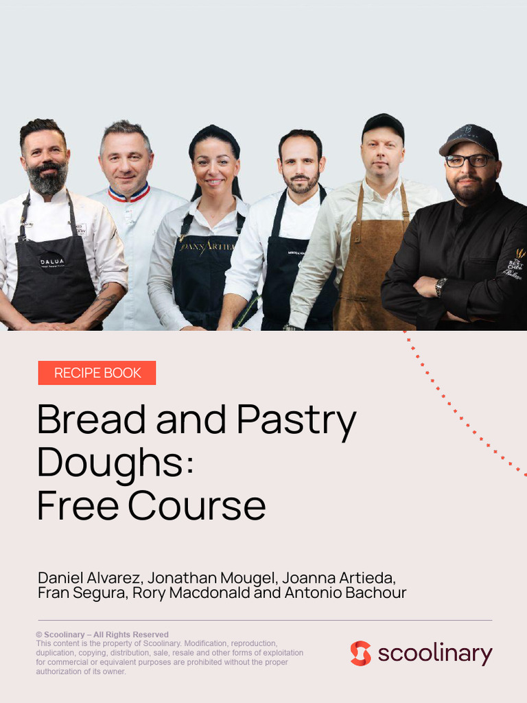 Bread and Pastry Doughs Free Course | PDF | Tablespoon | Chocolate