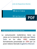 Historia Moviles