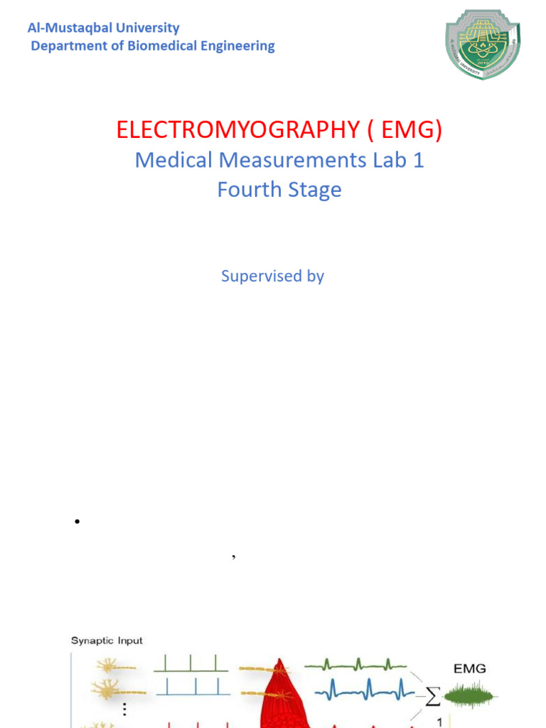Electromyography (EMG) Overview | PDF | Electromyography | Muscle