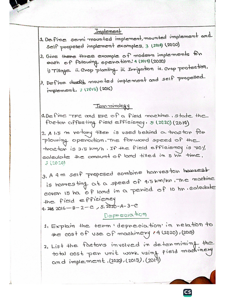 Hand Note | PDF