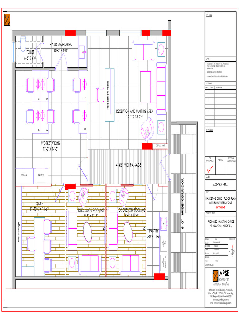 Marketing Office Floor Plan Layout | PDF