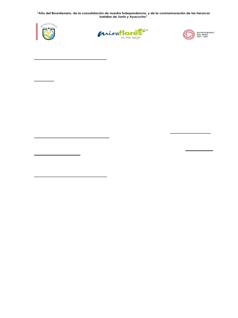 Solicitud de Zona Rígida en Miraflores | PDF