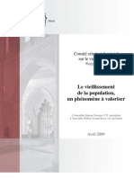 Le Vieillissement de La Population Un Phenomene a Valoriser