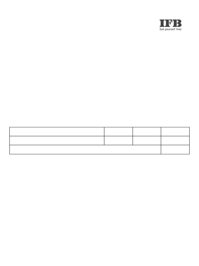 IFB Invoice IFB-6701 Download PDF | PDF