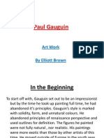 Paul Gauguin: Art Work by Elliott Brown