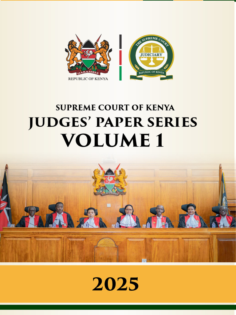 Supreme Court Judges Paper Series Final 3 | PDF | Mediation | Arbitration