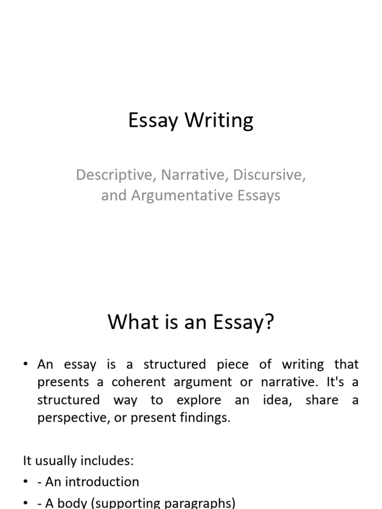 Types of Essays: A Comprehensive Guide | PDF | Essays | Narrative