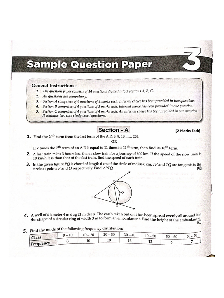 10 Sample Paper 2 | PDF