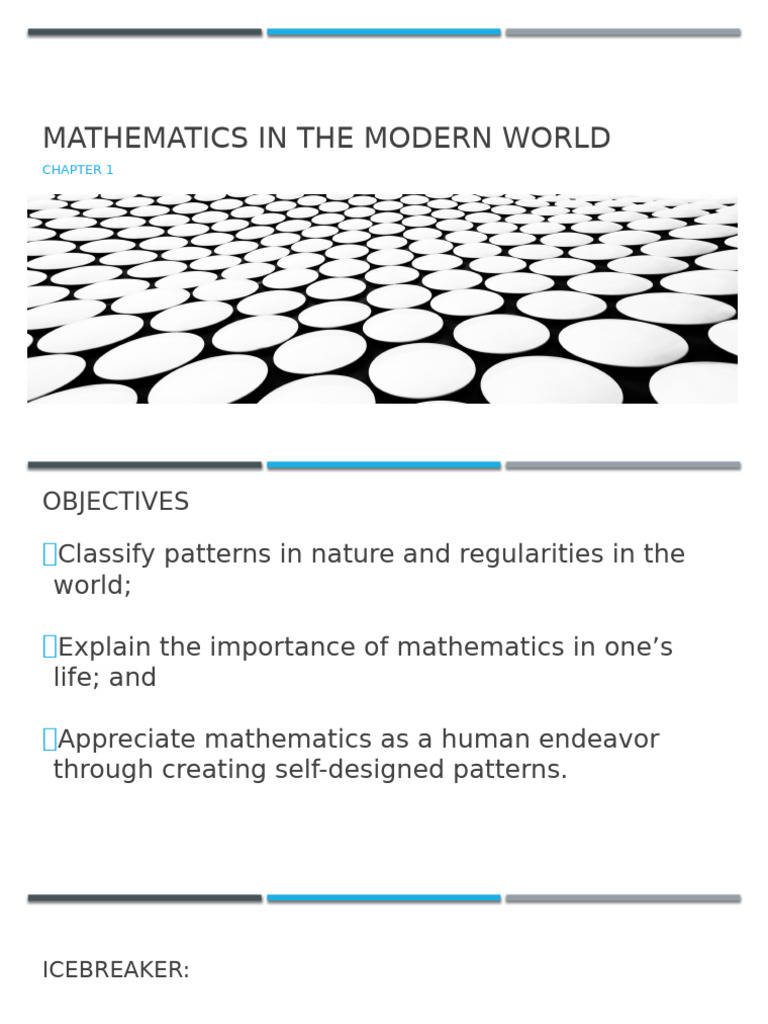 Patterns and Mathematics in Nature | PDF | Pattern | Mathematics