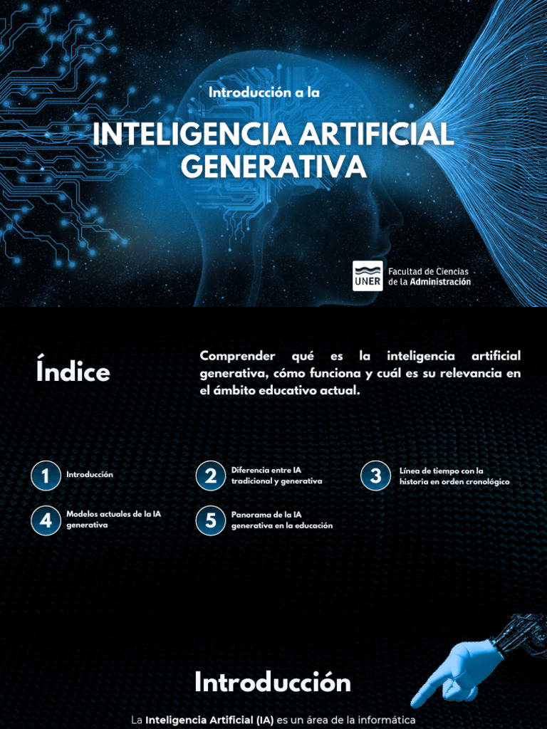 Introducción a la IA Generativa | PDF | Inteligencia artificial ...