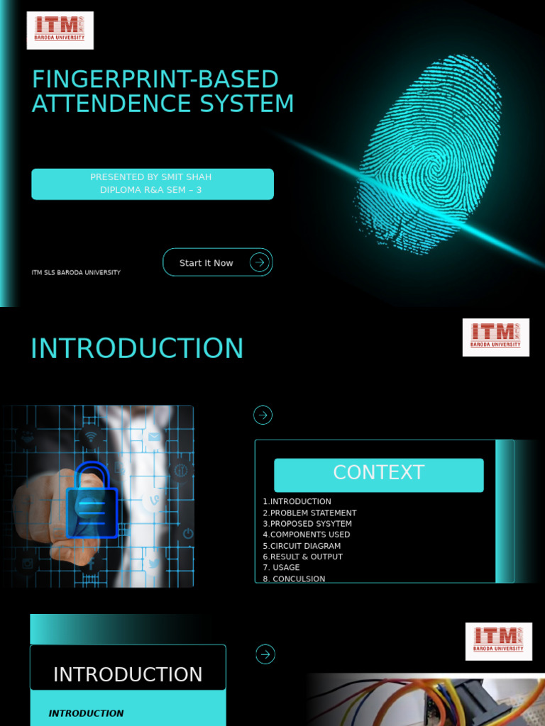 Electric Blue and Black Modern Computer Security Presentation | PDF ...