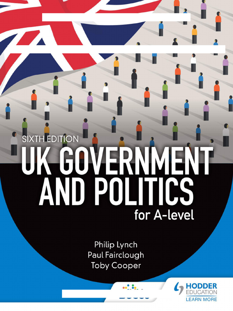 UK Government and Politics For A-Level Sixth Edition Cooper PDF | PDF ...
