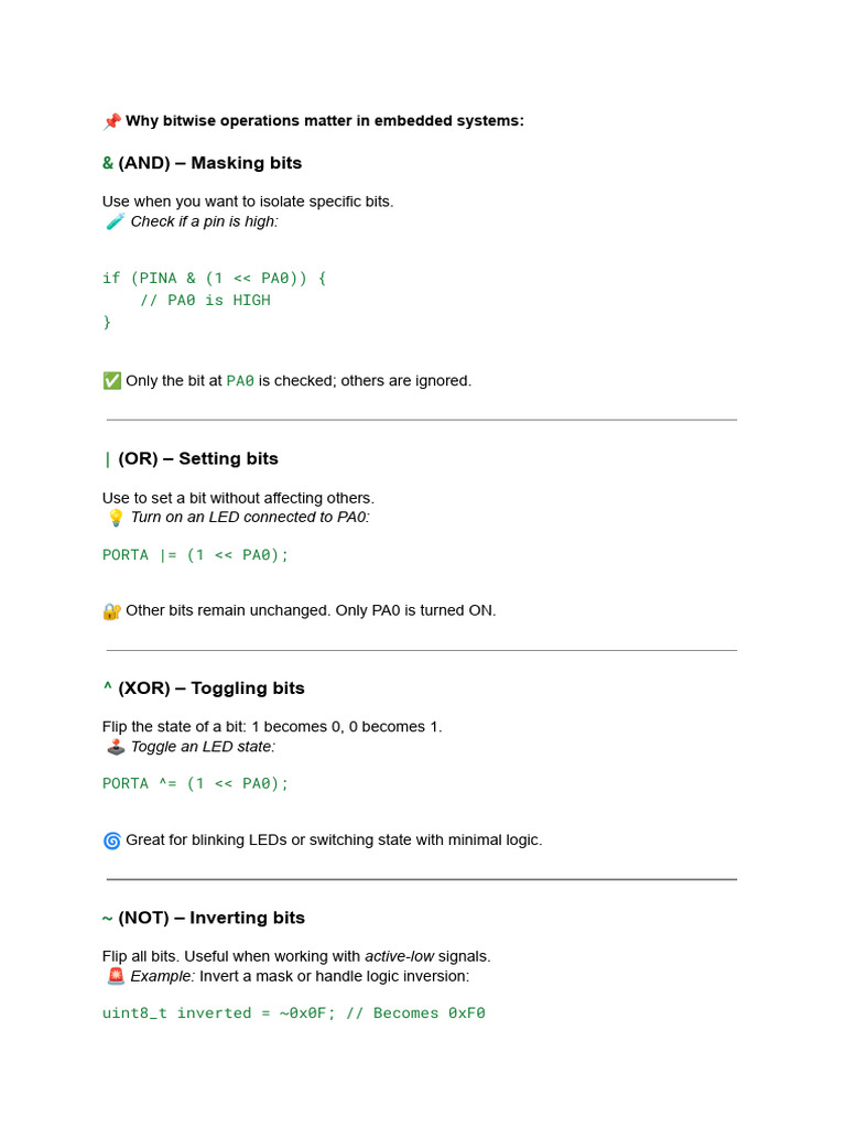4 - 30 of Learning Embedded C | PDF