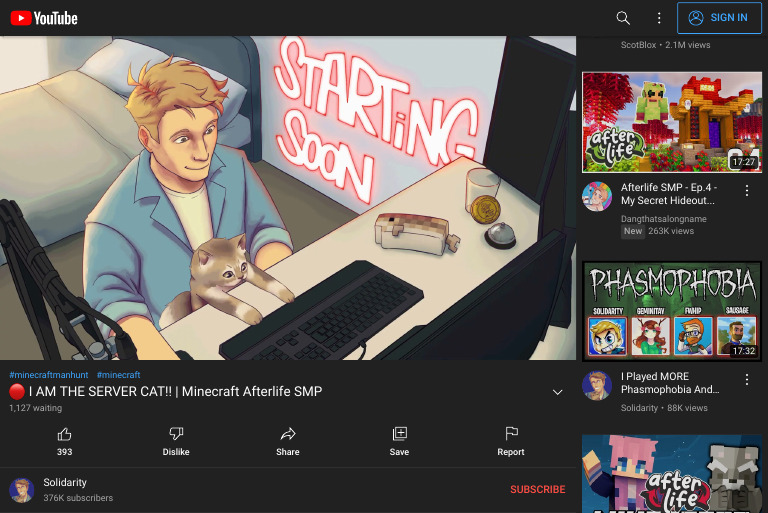 ? I AM THE SERVER CAT!! Minecraft Afterlife SM | PDF