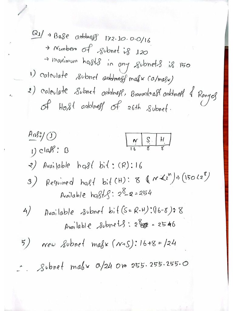 Subnetting | PDF