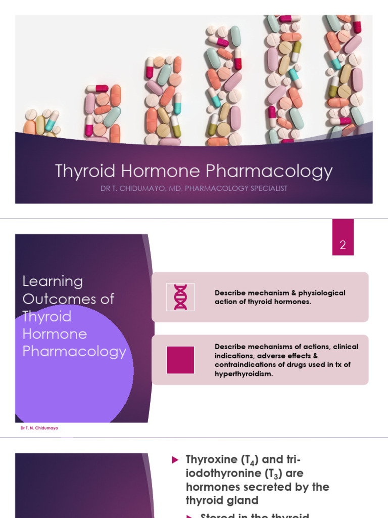 Thyroid Hormones and Antithyroid Drugs 2025 | PDF | Thyroid | Thyroid ...
