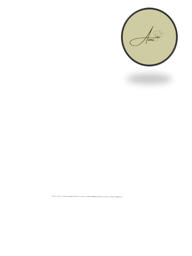 Ami Glow Carta Empresarial | PDF