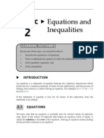 Equations and Inequalities Explained