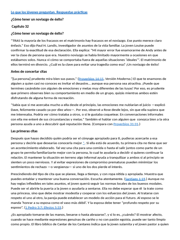 Noviasgo | PDF