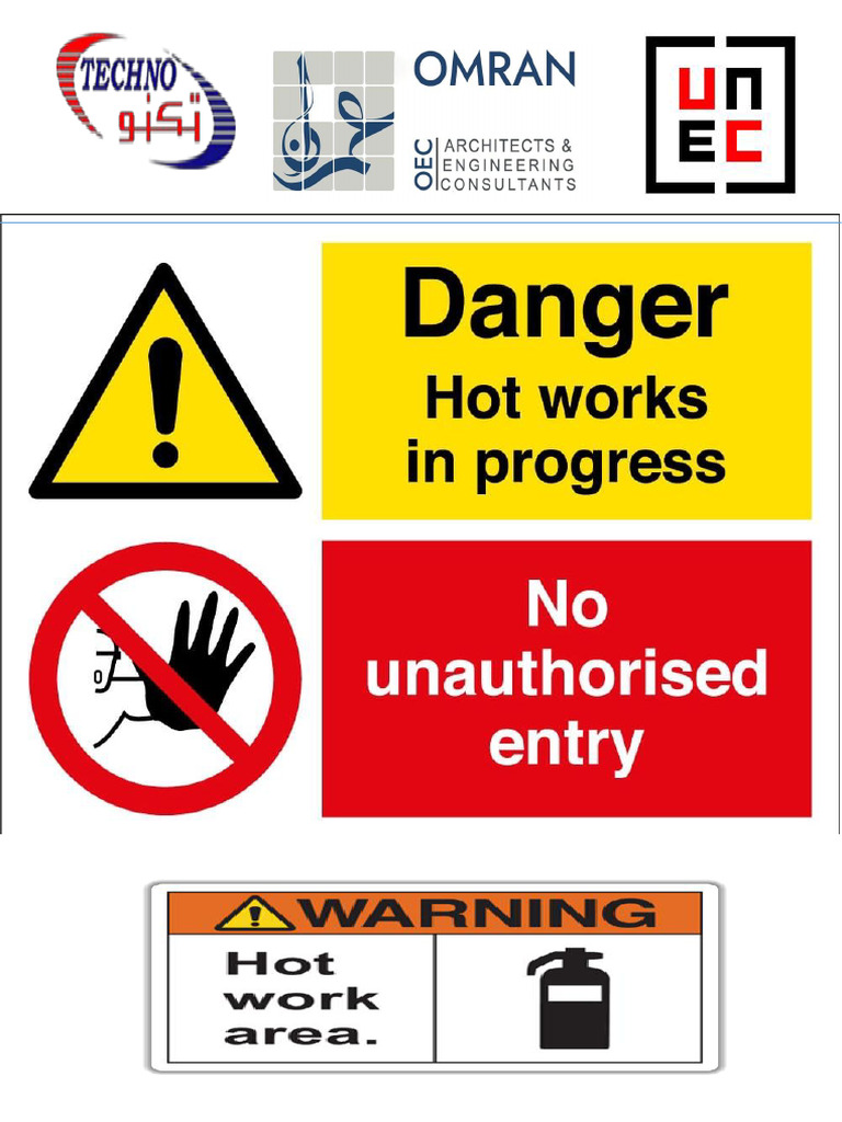 Hot Work Station Signage | PDF