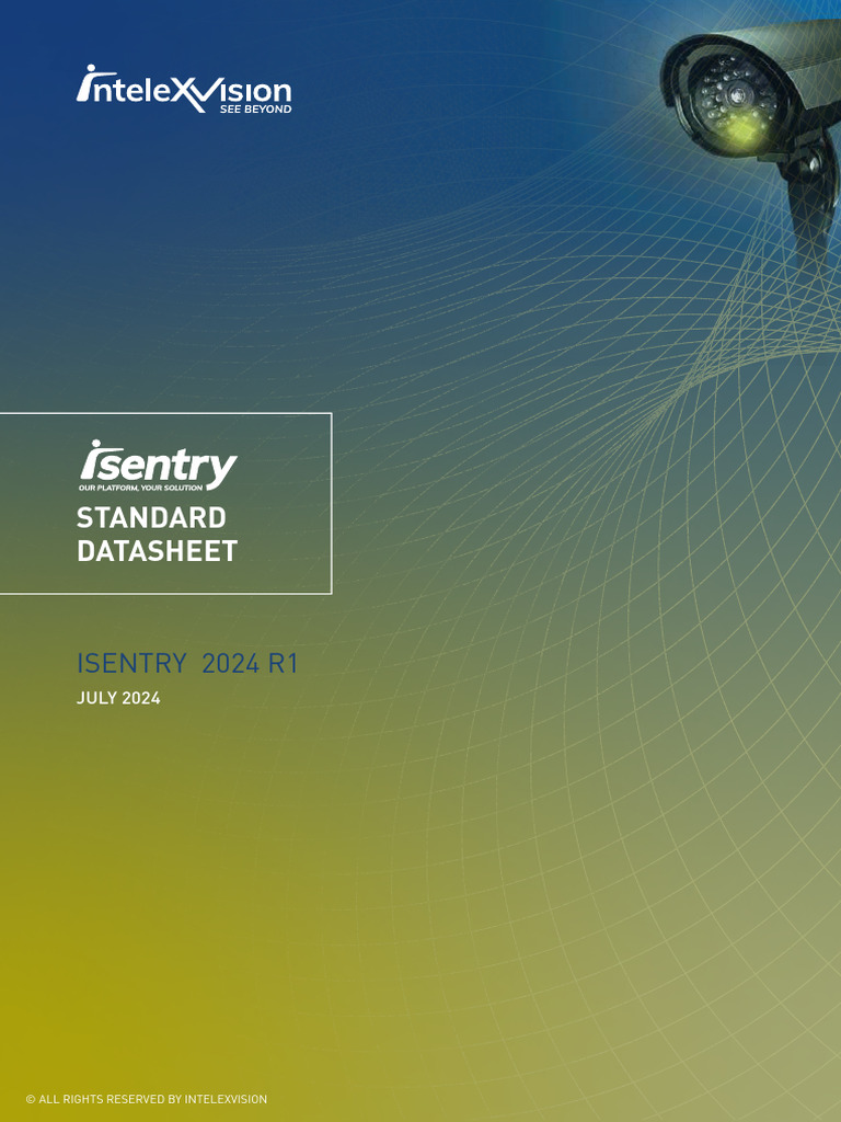 iSentry 2024 R1 Overview and Features | PDF | Cloud Computing | Deep ...