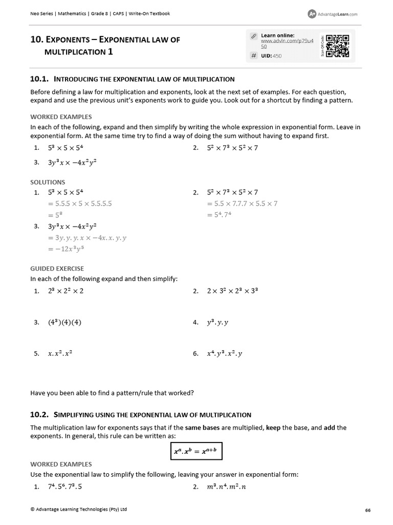 Advantage Learn - Neo Series - Mathematics - Grade 8 - Ed3 - CAPS ...