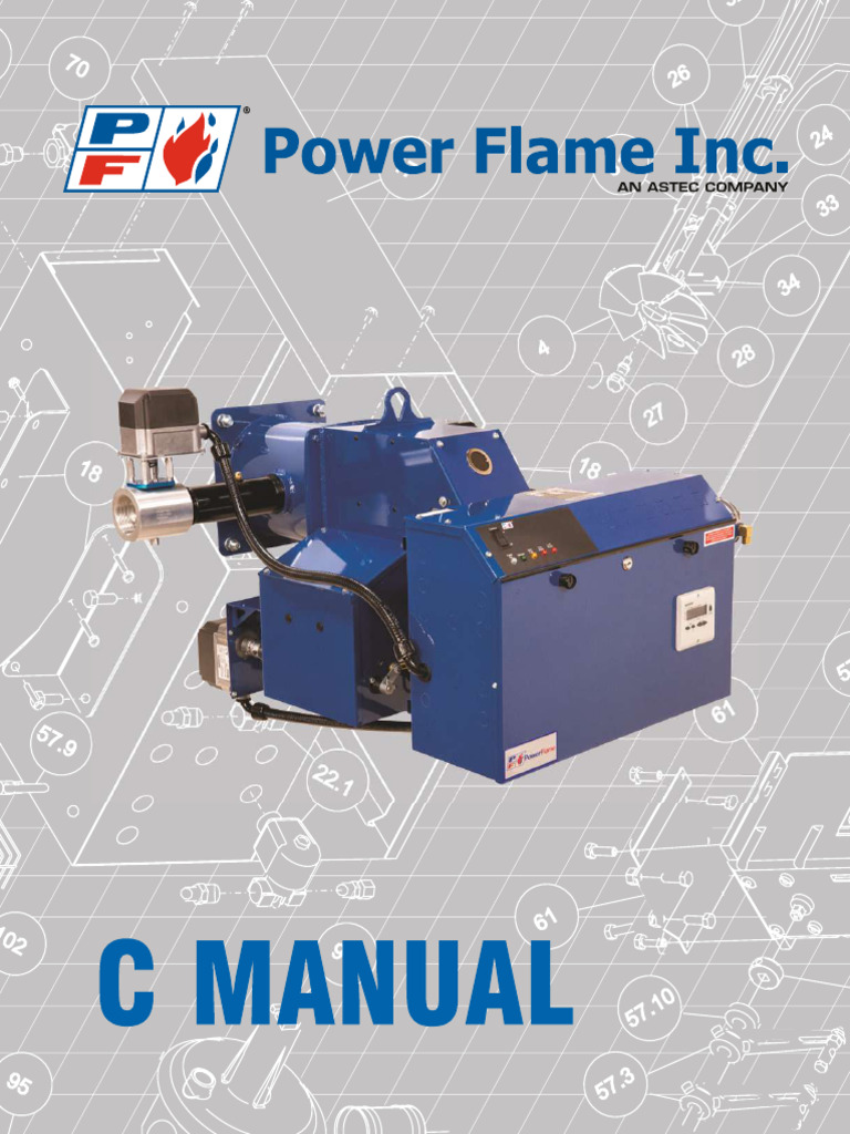 Power Flame Burner Safety Manual | PDF | Pump | Valve
