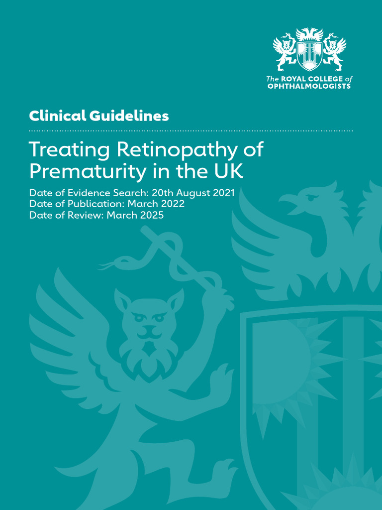UK Guidelines for Treating ROP | PDF | Medical Specialties | Clinical ...