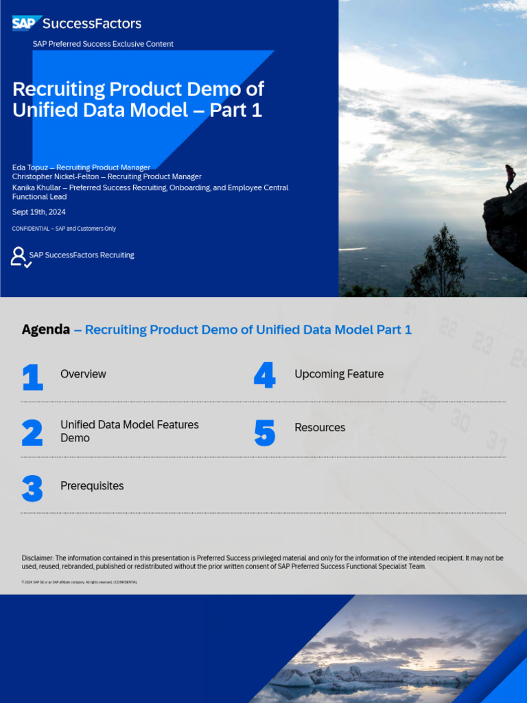 Unified Data Model Demo Overview | PDF | Computing | Information Science