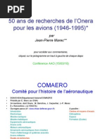 1946 1995 Recherches Onera Aviation