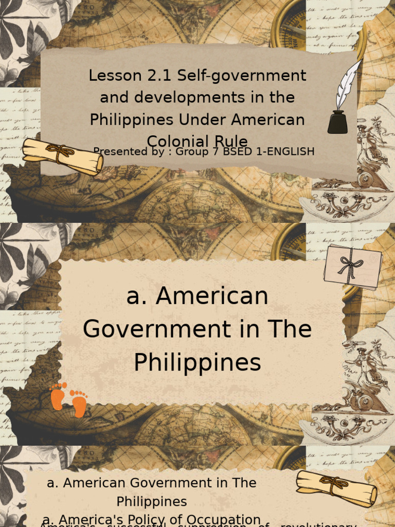 Beige Brown Vintage Project History Presentation | PDF | Philippines ...