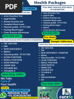 Comprehensive Health Checkup Packages | PDF