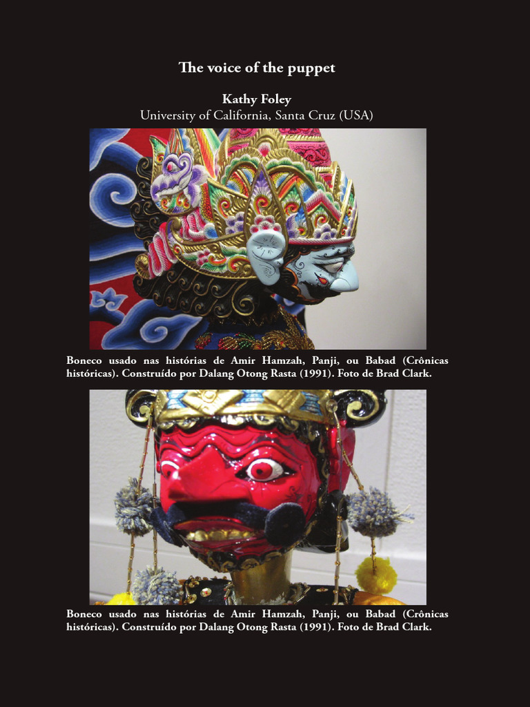 Puppet Voice Techniques in Performance | PDF | Puppets | Puppetry