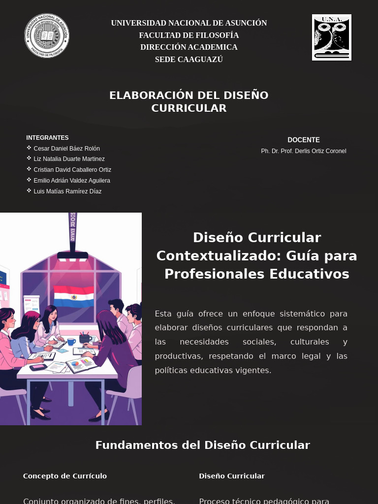 Guía para Diseño Curricular Efectivo | PDF | Plan de estudios | Evaluación