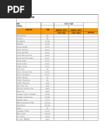 Daily Bar Inventory Sheet | PDF | Drink | Snack Food