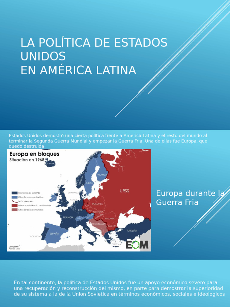 La Política de Estados Unidos | PDF | Comunismo | Guerra Fría