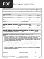 Vehicle Release Form Instructions | PDF