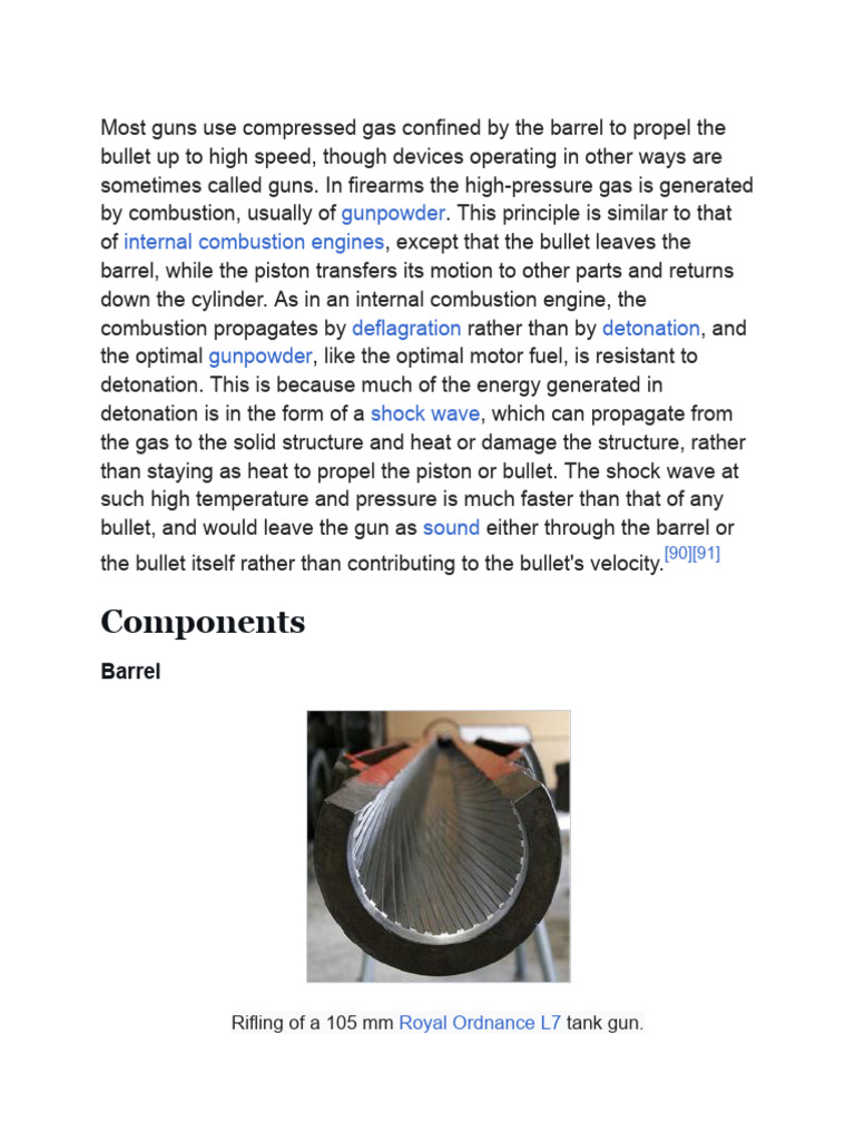 Understanding Gun Mechanics | PDF | Gun Barrel | Gun