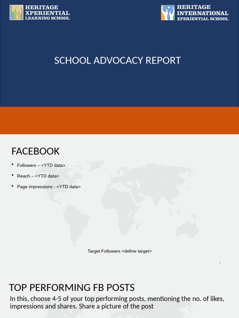 School Social Media Advocacy Report | PDF