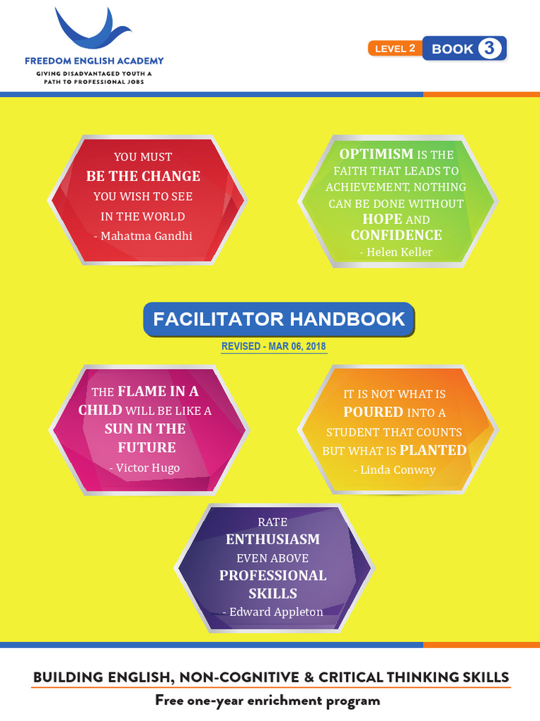 Freedom English Academy Facilitator Guide | PDF | Gmail | Question