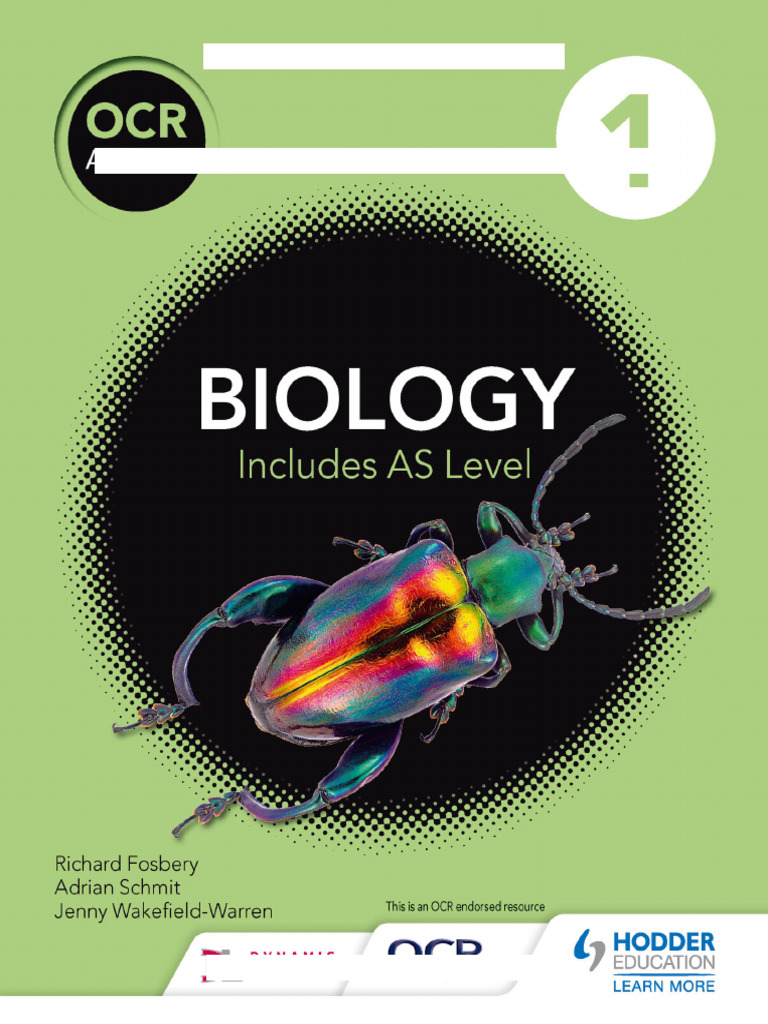 OCR A Level Biology Student Book 1 | PDF | Textbook | Cell Membrane
