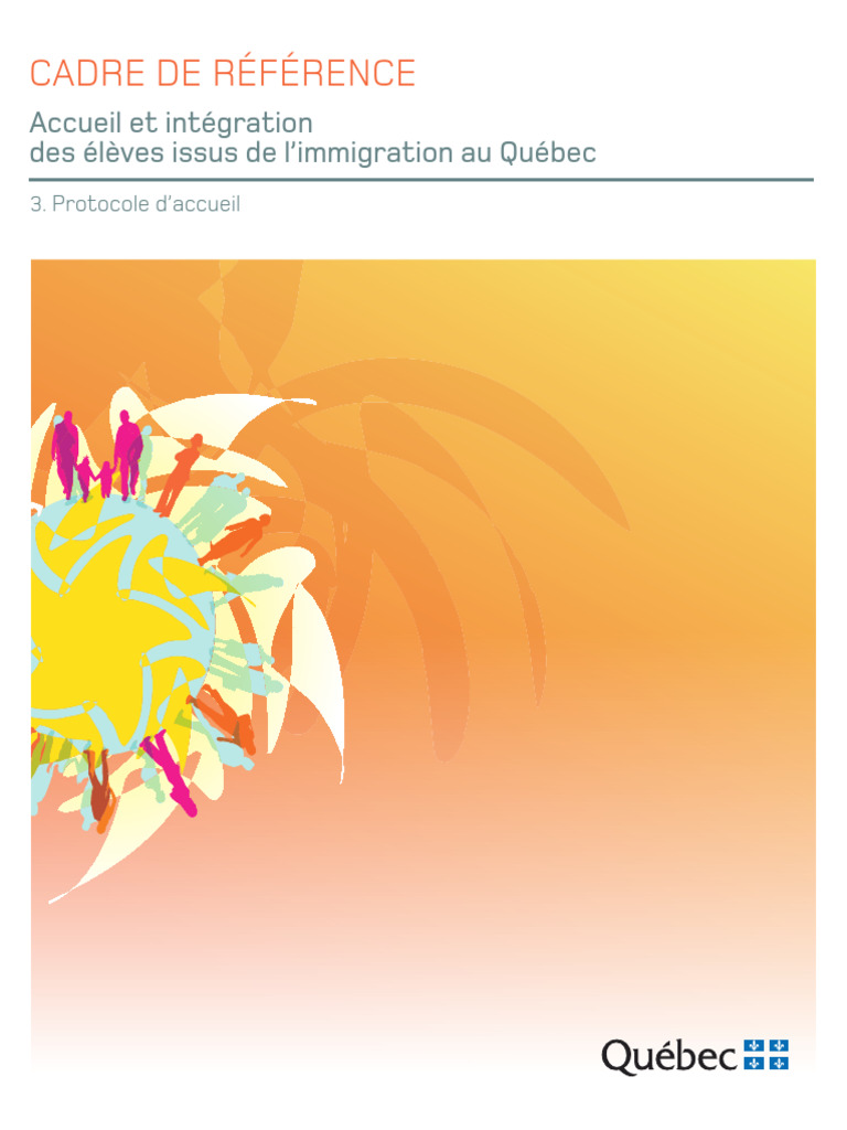 Accueil des élèves immigrants au Québec | PDF | Langue française | Québec