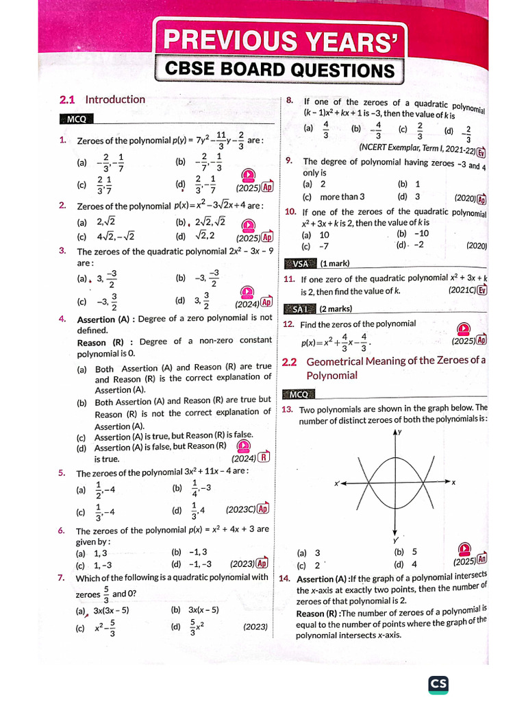 Maths Question Class 10th | PDF