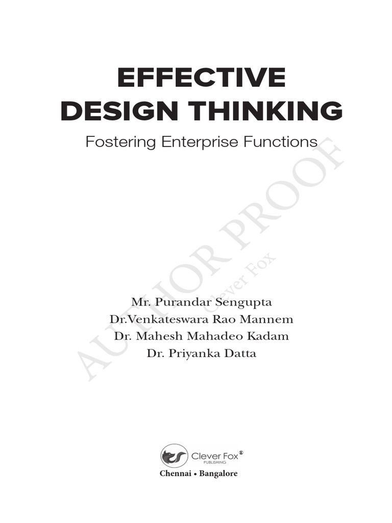 Design Thinking for Enterprise Success | PDF | Design Thinking | Empathy