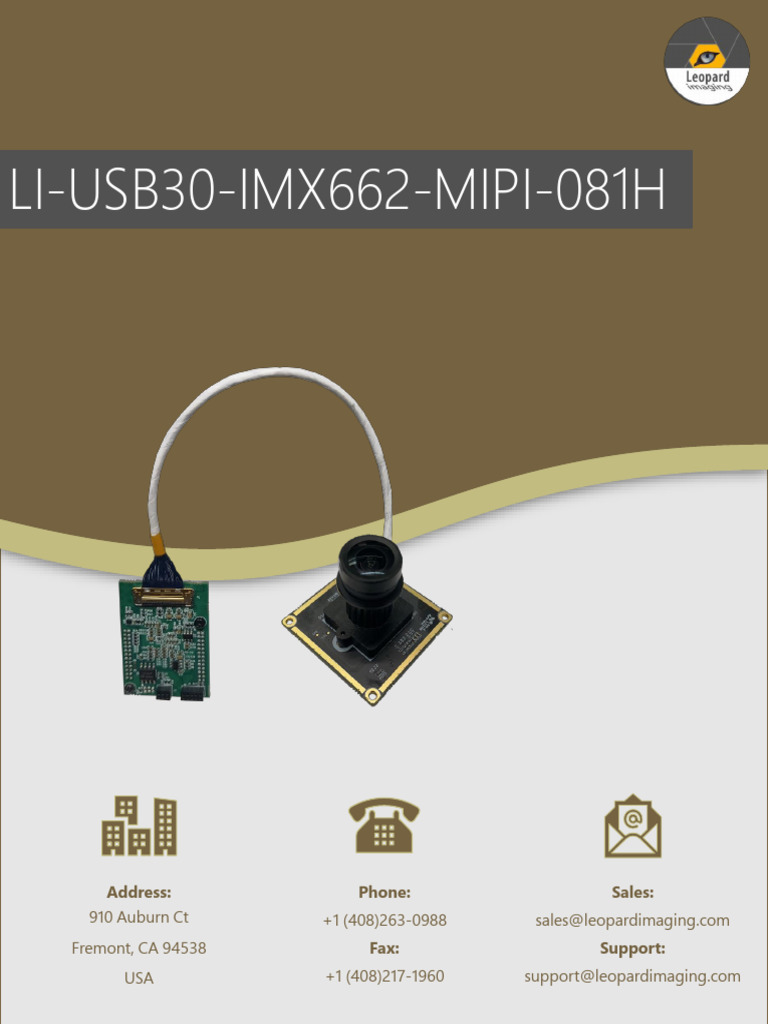 IMX662 Camera Module Overview | PDF | Raw Image Format | Camera