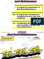 Haul Road Maintenance